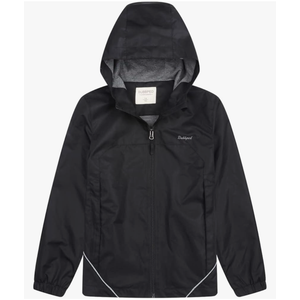 Boys Girls Rain Jacket Hooded Windbreaker Lightweight Waterproof Raincoat for Kids, 10-12