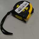 Measuring Tape Measure, 25 Ft Easy to Read Decimal Retractable Dual Side Ruler with Metric and Inches, for Surveyors, Engineers and Electricians, with Magnetic Tip and Rubber Protective Casing (7.6 m, Yellow)