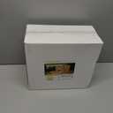 200 Pack Gold Plastic Cups, 12 Oz Clear Disposable Cups with Gold Rim, Heavy Duty Cups for Party, Wedding and Daily Use