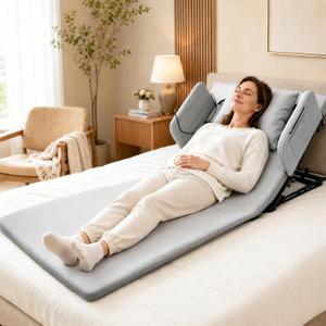 Electric Lifting Backrest for Bed, 2-80° Adjustable, 300 lb Capacity, 30x71'' Long Cushion
