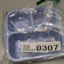 Rinwoc Bento Box [Portion Size], 3 Pack Snack Containers with 3 Compartments for Meal Prep & On-the-Go [School, Travel], Lunchable Container Reusable and BPA-Free