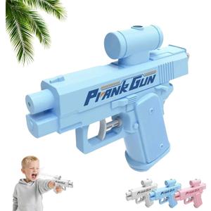 2 x Prank Water Gun 2025 Prank Two-Way Water Gun Reverse Prank Surprise Water Guns - Shoots Back at User Hilarious Novelty Toy for Party (Blue)