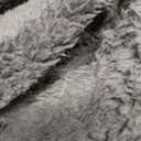 NEWCOSPLAY Super Soft Faux Fur Throw Blanket for Couch Tie-dye Black Sherpa Fuzzy Plush Warm Blanket for Sofa Bed (Tie-dye Black, Throw(50"x60"))