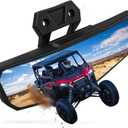UTV Rear View Mirror Compatible with Polaris RZR PRO XP / 4, Turbo R /4 2025 2024 2023 2022 2021 2020, RZR XP 1000 2025 2024 Accessories, Adjustable Convex RZR Center Rearview Mirror
