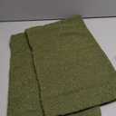 12x20 Boucle Lumbar Pillow Covers, Set of 2, Olive
