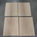 4 Pack Veneered MDF Sheets 18"x23"-1/4 Inch Thick Wood Planks MDF Wooden Boards Double-Sided for DIY Crafts