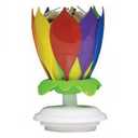 Flower B-Day Candle