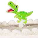 Dinosaur Birthday Candle  Fun Dinosaur-Shaped Paraffin Wax Candle for Cakes & Cupcakes | Cute Novelty Candle for Dinosaur Party Decorations & Cake Toppers