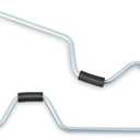 Lasnten 2 Pcs RV Stabilizer Jacks Handles Scissor Jack Replacement Crank Handle for Travel Trailer RV Camper Heavy Duty Compatible with 3/4-inch Hex Drive