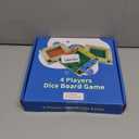 Shut The Box Dice Game,2-4 Player Family Wooden Board Table Math Games, 2026 Upgraded Wooden Dice Games for 2-4 Players, 8 Dices Classics Tabletop Version Games for Classroom,Home