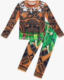 Dressy Daisy Boy's Ocean Adventure Pajamas Halloween Dress Up Costumes Fancy Party Outfit, Size 120