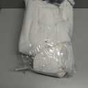 Pinch Pleated Curtains 102 Inches Long for Living Room Track System Semi Sheer Drapes Light Filtering Pinch Pleat Linen Curtains Neutral Cream Beige White Pleated Window Drapes with Hooks Clips