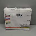 12oz Disposable Stemless Glasses with Flat Lids and Straws,PET Disposable Drinking Cups,Clear Plastic Glasses for Parties Birthday,Wedding,Meeting,Christmas Party Supplies. (50, Transparent)