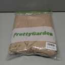 PRETTYGARDEN 2 Piece Sets for Women Summer 2025 Airport Travel Outfits Crop Tank Tops Wide Leg Pants Matching Lounge Sets (Khaki,XX-Large) (XXL)