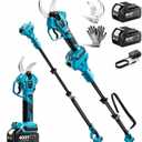 SEESII 2-in-1 Pole Pruning Shears 1.6'' Cut, 20V Cordless, 4.9-9 ft Reach