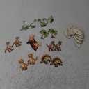 16 Pieces Dinosaur Party Centerpieces for Table Decorations 3D Dino Safari Jungle Animal Theme Baby Shower Table Topper Stand Decor For Boys Girls(Dinosaur)