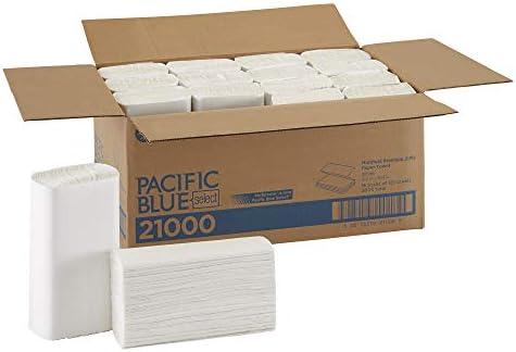 Pacific Blue Select Multifold Premium 2-Ply Paper Towels by GP PRO (Georgia-Pacific),White, 21000,125 Paper Towels Per Pack, 16 Packs Per Case