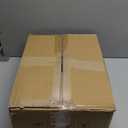 SORCEDAS Portable Closet Wardrobe Storage Organizer Metal Hanging Rack Non-Woven Fabric 50 Inch (Black)