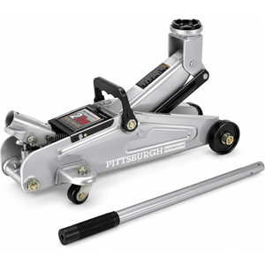 Pittsburgh Automotive 2-Ton Compact Trolley Jack silver #64874