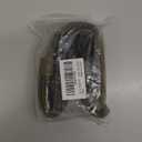 Tactical Dog Collar Leash Set, Adjustable Military Training Nylon Collar Dog Training with Control Handleand Metal Buckle, Dog Collar for Medium Large Dogs (Green, L)