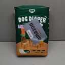 PAWPANG Disposable Dog Diaper Liners Booster Pads for Male & Female Dogs, 100ct, 5 Sizes Options, Doggie Diaper Inserts fit Most Types of Dog Diapers - Pet Belly Bands & Male Wraps (Medium(100ct)) (Standard Pack)