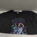Star Wars Women's Neon Hope Poster Crew Neck Graphic T-Shirt XXL