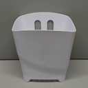 Ubbi Freestanding Bath Toy Organizer Bath Caddy with Removable Drying Rack Bin and Scoop for Toddlers and Baby, Gray (One Size)