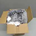 Bedsure GentleSoft Sherpa Fleece Twin Blanket for Couch, Non-Heated, Thick and Warm Throw for Women and Men, Soft Fuzzy Plush Blanket for Winter, Grey, 60x80 Inches