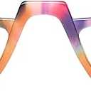Peepers by PeeperSpecs Women's Fruit Stripe Gum Rectangular Reading Glasses +1.75