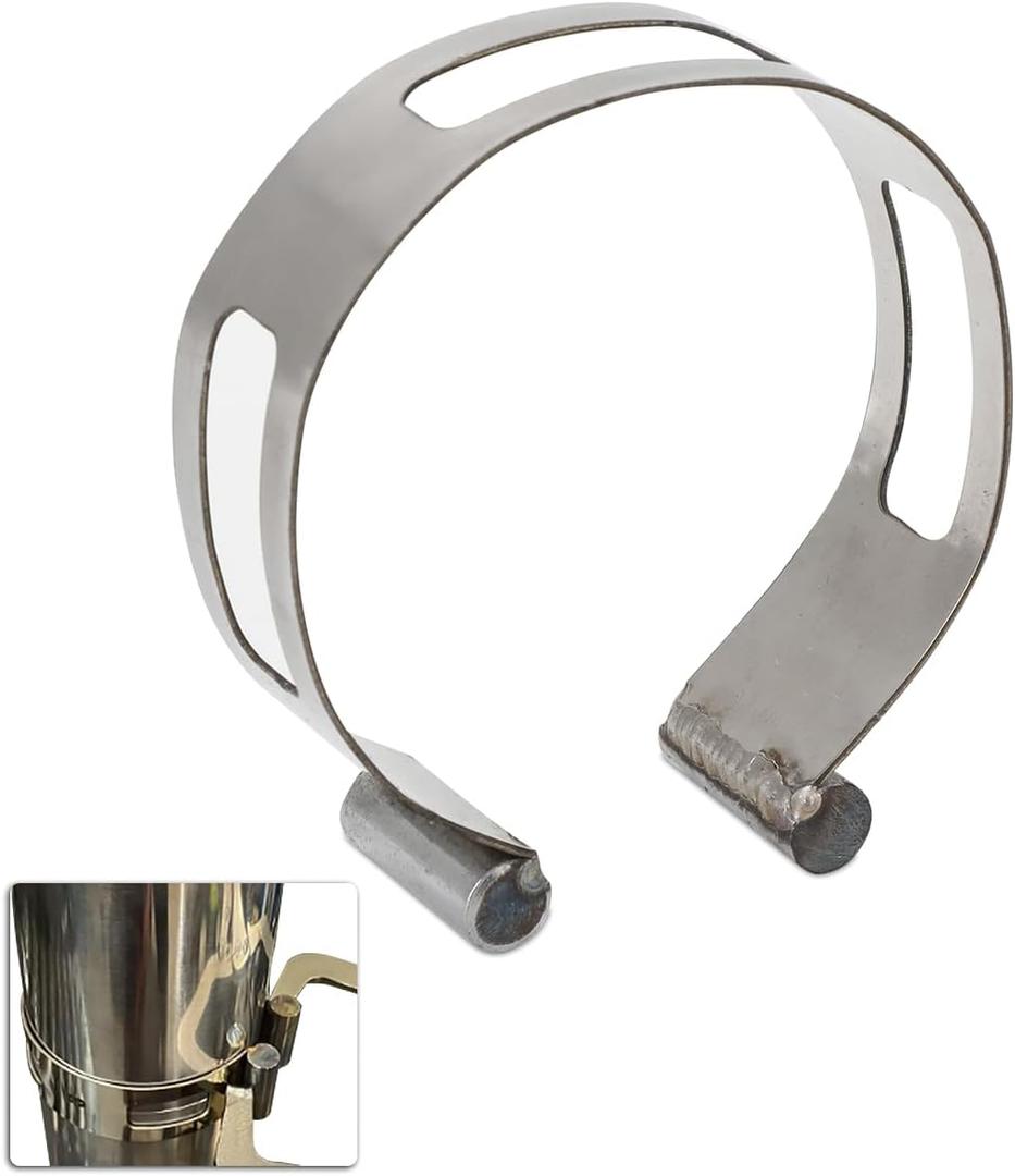 3" (76.1mm) Stainless Exhaust Tacking Band Clamp-On For Welding Fabrication