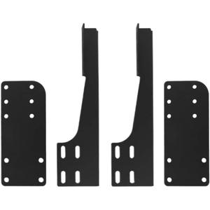 Black Running Board Bracket Compatible with Sprinter 1500 2500 2007 and Later