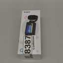 W & O Vlogging Camera with 180° Rotating Lens, Pocket Body Camera with Audio & Video Recording,7Hour Battery, Handheld POV Cameras with 32GB Card, Easy OneButton Recording for Travel,Daily Life