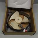 DA97-15765A DA97-12842A Refrigerator Condenser Fan Motor Assembly Fit for Samsung Refrigerator Replacement Part. Replaces DA97-15765C,DA31-00340A,DA97-12842D,PS11733650,AP6001015-2-Year