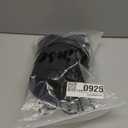 QINSEN Womens Half Zip Crop Sweatshirt High Neck Long Sleeve Pullover Cropped Top (Large, Black)