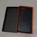 SHIELDON Genuine Leather Case for iPhone 17 6.3 Inch 2025 | Compatible with Magsafe, Magnetic Wireless Charging, Anti-Scratch, Shockproof, Metal Buttons, Camera Bezel, Protective Phone Cover - Black