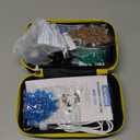 Actekart No-Clean Airbrush Kit with Disposable Nozzle (50pcs x 0.2mm & 100pcs x 0.3mm & 100pcs x 0.5mm Disposable Nozzles)- 30PSI Rechargeable Portable Cordless Airbrush Spray Gun