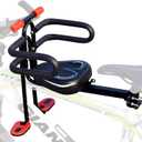 Child Seat for Electric Scooter with seat, Kid Seat Suitable for Electric Bicycle/Hybrid Cruiser Bicycles and City Bicycles, Suitable for Children 2~6 Years (black-for bike)