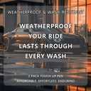 2 x All Cars Magic Pen for Car Scratches Set, Magic Car Scratch Removal Pen 2 Packs - Quick Fix for Scratches and Paint, Fits All Car Universal Colors, Stability, Lightweight and Portable, Travel-Friendly2 Packs