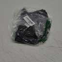 Rosme Women's Balconette Bra with Push Up Effect Plus Size Sexy Lace Demi Half Cup Bra Underwired Low Cut Mesh Bras Grand (38D, Black)