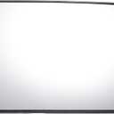 X AUTOHAUX Passenger Right Side Tow Mirror Glass Truck Rearview Mirror Glass Lower Heated Exterior Mirror Replacement for Chevy Silverado 1500 3500 for GMC Sierra 2500 3500 14-17 23444113