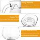 SOUJOY 2 Pack Plastic Pitcher, 68Oz Clear Iced Water Jug with Lid and Handle, Heat Resistant BPA-Free Tea Pitcher for Lemonade, Juice, Milk, Cold or Hot Beverage