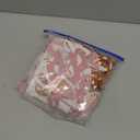 200 Pcs Rose Gold Glitter Wedding Table Confetti, Greenery Eucalyptus, Bridal Shower Decorations, Pink Love Confetti, Engagement Party Scatters