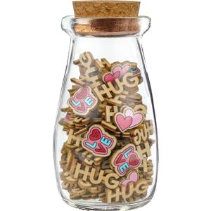 Jar of Hugs, Give a Hug in Bottle, Teacher Appreciation Gifts, Hug Gifts for Women, Pre-Written Message in a Bottle, Christmas Stocking Stuffers for Women Friends
