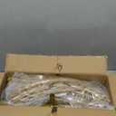 Metal Arch Backdrop Stand Set of 3(6 ft, 5 ft, 4 ft) Party Arch Stands for Wedding, Birthday, Baby Shower, Bridal Shower,Balloon Arched Frame for Garden Decor, Gold Floral Arches