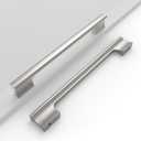 Coinkoly 7Pack Brushed Satin Nickel Cabinet Handles 7.5 inch(192MM) Drawer Pulls Cabinet Pulls Cabinet Hardware for Kitchen Cupboard Drawer Dresser