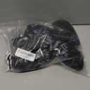 X-Large 50 Pack Shoe Covers Disposable Non-Slip, Black Non-Woven Fabric Boot Covers for Indoors Breathable Slip Resistant Durable Boot, Stretchable Fits Up to Size 13 US Men (Black, 50 Pack)