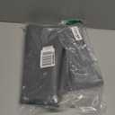 Cat Litter Box Mat, Large 34" X 22" Cat Litter Mat, Waterproof Silicone Pad for Floor, Dark Gray