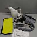 Handheld Steam Cleaner, Steam Cleaner with 16 PCS Accessory & Safety Lock, 500ML Capacity, Multi-Surface Deep Cleaning for Home, Car, Bathroom, Grout, Floor, Window (White)