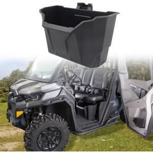Driver Underseat Storage Bin Compatible with Can Am Defender, Removable Under Seat Storage Box Compatible with HD5/HD8/Max HD8/HD10/Max HD10 2016-2022,Replace #715003399