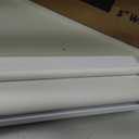 Joydeco No Drill Blackout Shades, Free-Stop Cordless Roller Shades, UV Protection, Thermal Insulated Blinds for Indoor Windows, Easy Install Window Blinds for Home and Office (White, 31" W x 75" H)